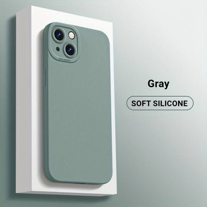 Quadratische Flüssigsilikon-Handyhülle für iPhone 15 11 12 13 14 Pro Max 14 Plus Kamera-Schutzhülle mit integriertem Flaum-Softcover.

Neuer Produkttitel: Luxus-Silikonhülle für iPhone 15 Pro Max - Quadratisch, Kameraprotektor, flaumiges Softcover.