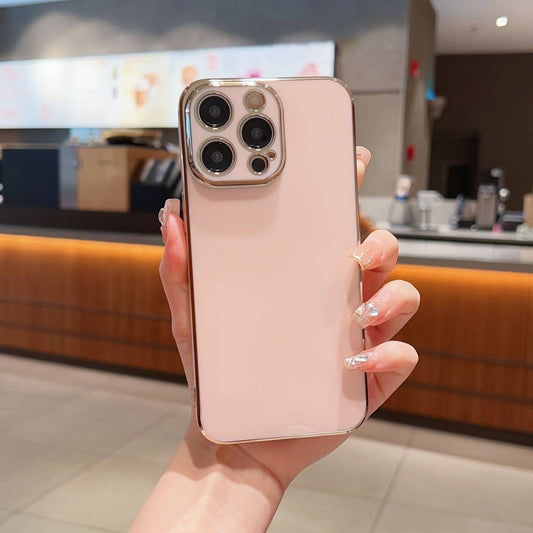 Pinkes Handyhülle für iPhone - Passend für Modelle 15 bis SE, perfektes Geschenk für jeden Anlass!