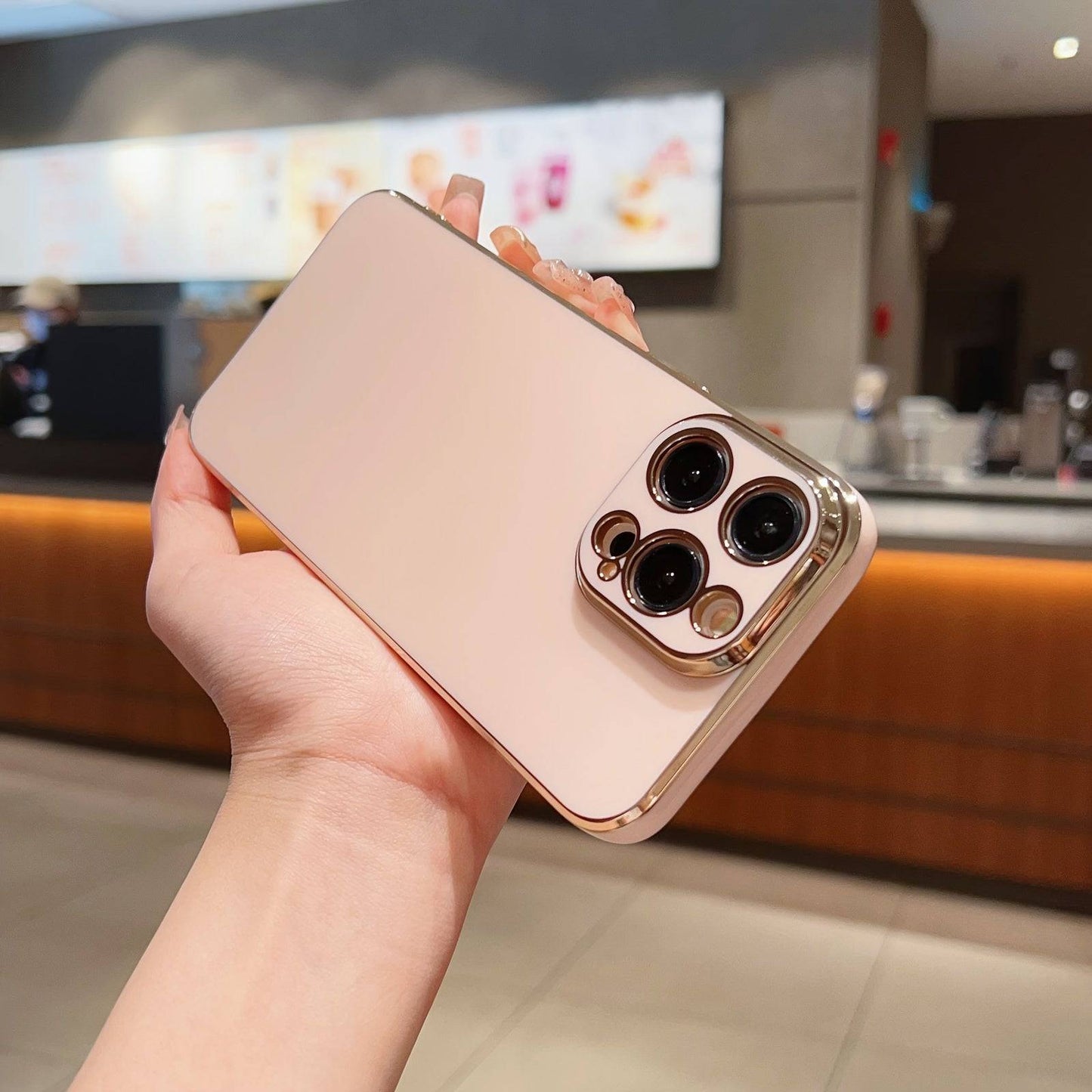 Pinkes Handyhülle für iPhone - Passend für Modelle 15 bis SE, perfektes Geschenk für jeden Anlass!
