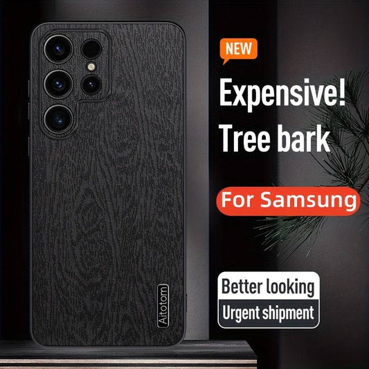 Premium Baumdruck Handyhülle für Samsung Galaxy S-Serie.