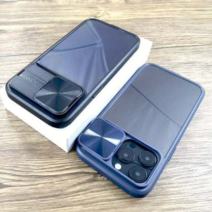 Premium Schiebe-Kappe Hülle - Luxus für IPhone 11/15 Pro Max.