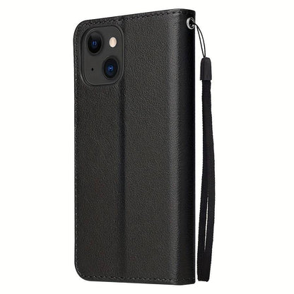 iPhone Schutzhülle - Hautfreundlich, Kartensteckplatz, Fotorahmen, magnetischer Flip, Kunstleder