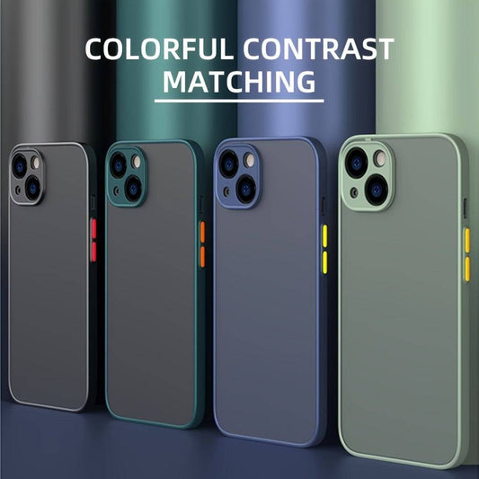 Matte Silikon-Hülle für iPhone 15 Serie - Luxuriöser Schutz!