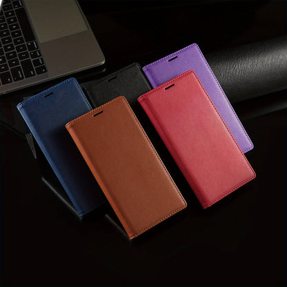 Magnetische Flip Wallet Handyhülle für iPhone - stilvoller Schutz.