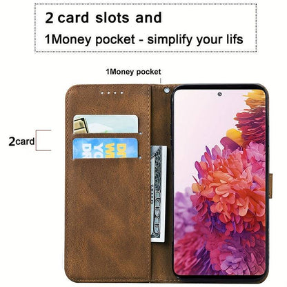 Schmetterlingsgrafik Kunstleder Flip Cover - Das stilvolle Wallet Case für iPhone 15/15pro/15pro Max/15plus