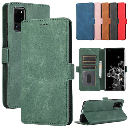 PU Kunstleder Flip Handyhülle Für Samsung Galaxy S20 FE Ultra S10 S9 S8 Plus Wallet Card Slot Magnetständer Cover