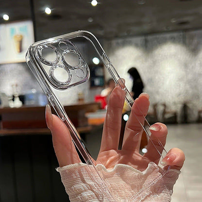 Kristallklare Schutzhülle für iPhone 15 - Ultradünn & transparent.