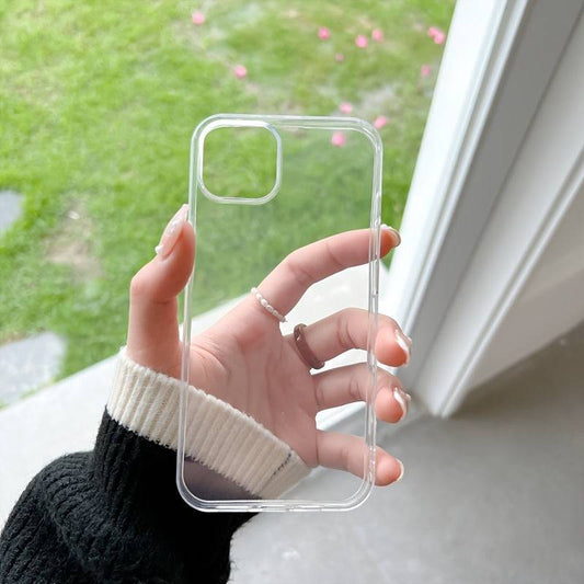 TPU-Silikon-Schutzhülle - transparent, stoßdämpfend - für das iPhone