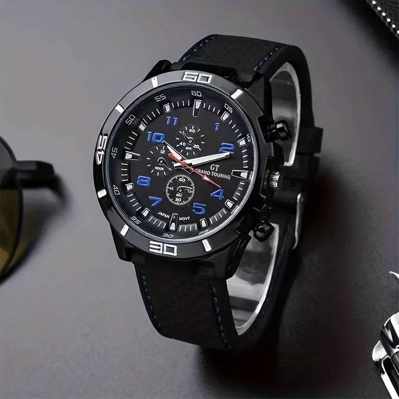 GT Sports Fashion Herrenuhr - Stilvolle Rennsport-Präzision für Männer