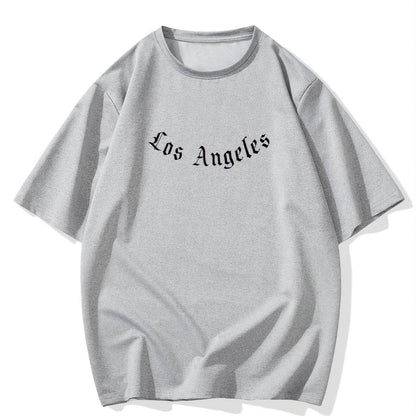 Los Angeles bedrucktes HerrenT-Shirt mit kurzen Ärmeln