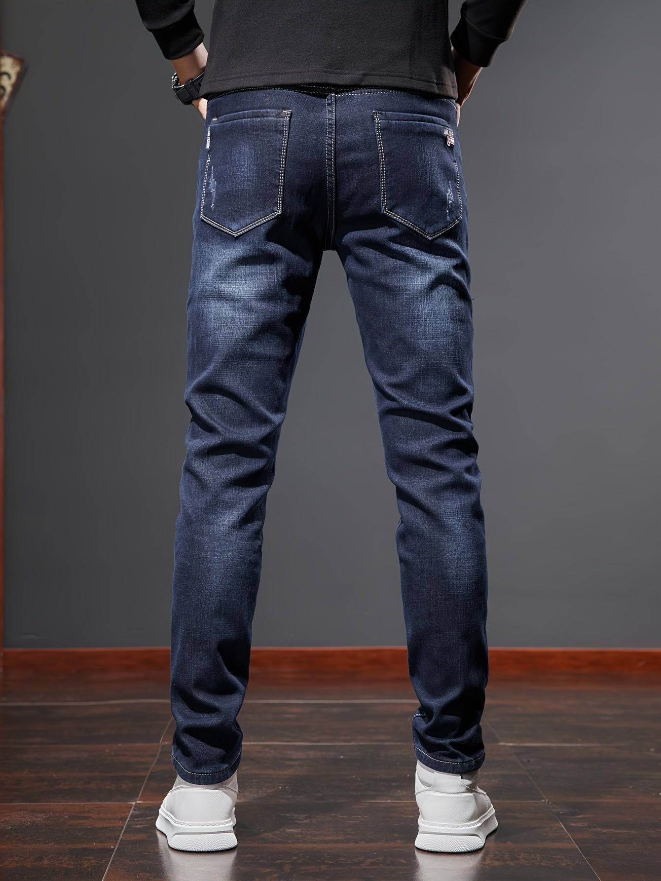 Lässige Distressed-Jeans für Herren - Modern, bequem und stilvoll!