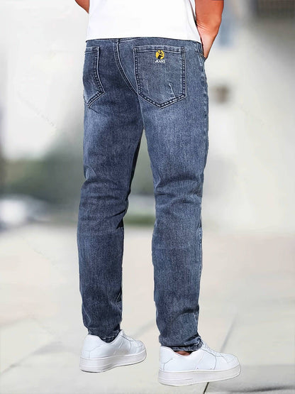 Gerade Reguläre Denim Jeans für Herren - Perfektes Outfit für Männer