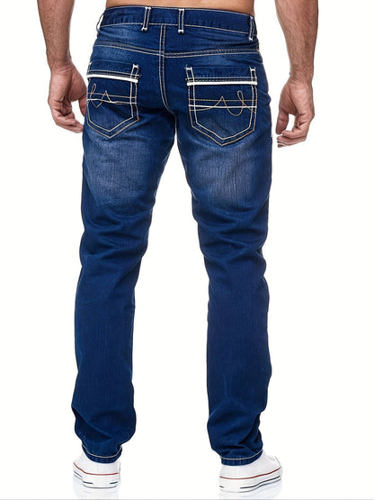 Herren Street Style Denim Jeans - Bequem und stilvoll!