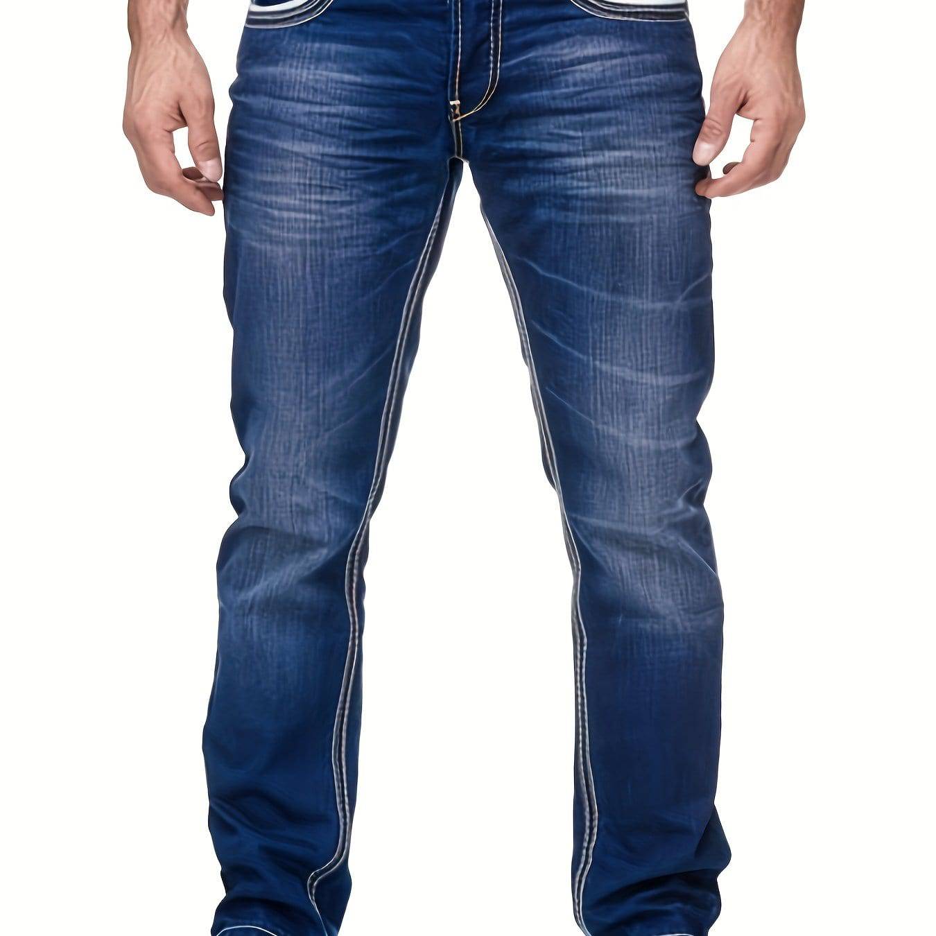 Herren Street Style Denim Jeans - Bequem und stilvoll!