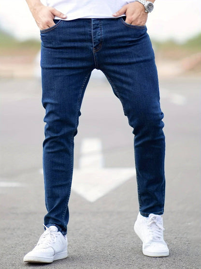 Elegante Slim Fit Baumwolljeans - Perfekte Passform für den Sommer!