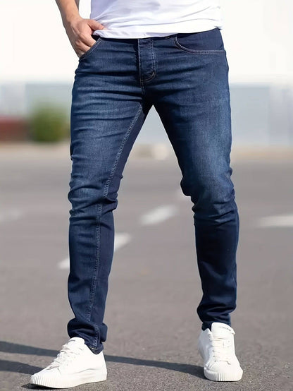 Elegante Slim Fit Baumwolljeans - Perfekte Passform für den Sommer!