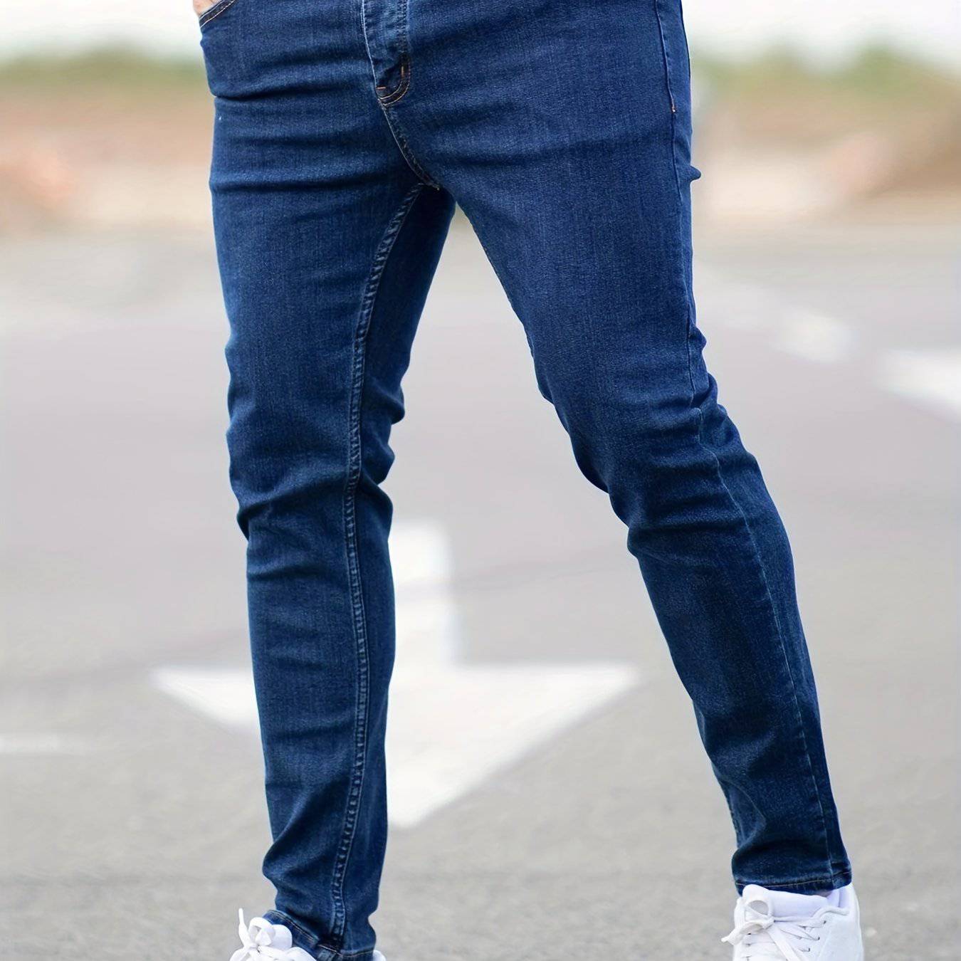 Elegante Slim Fit Baumwolljeans - Perfekte Passform für den Sommer!