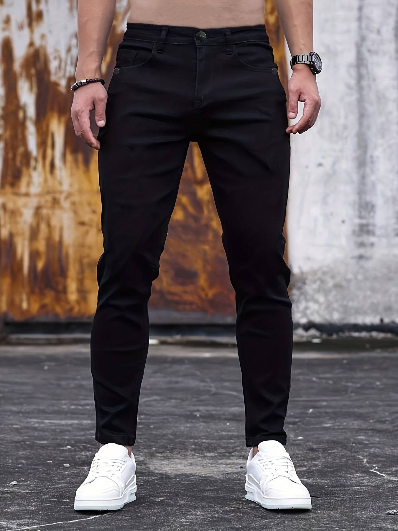 Herren Skinny Jeans - Klassisch, bequem, stilvoll.