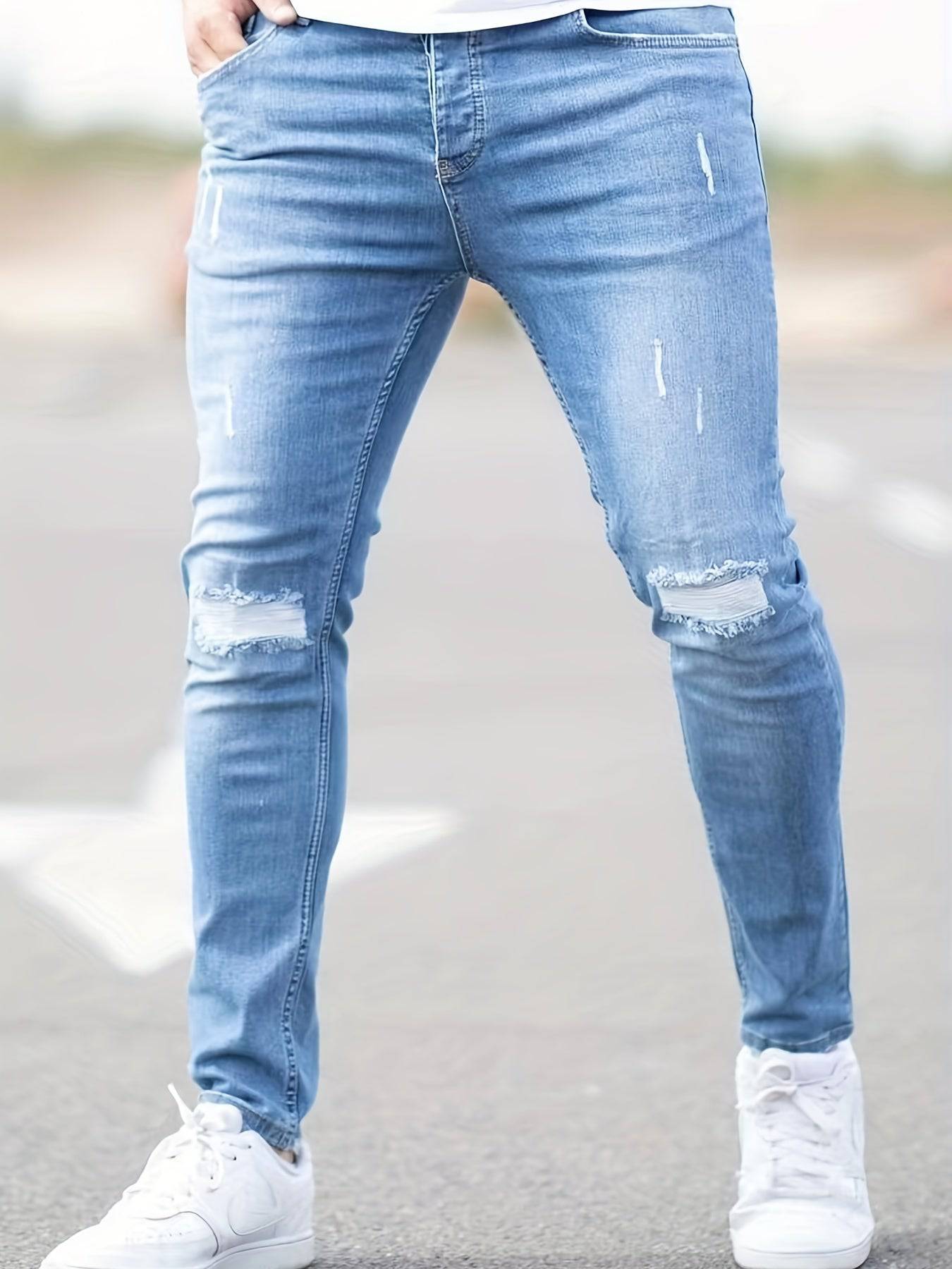 Lässige Herren-Jeans mit Street-Style und mittlerem Stretchanteil.