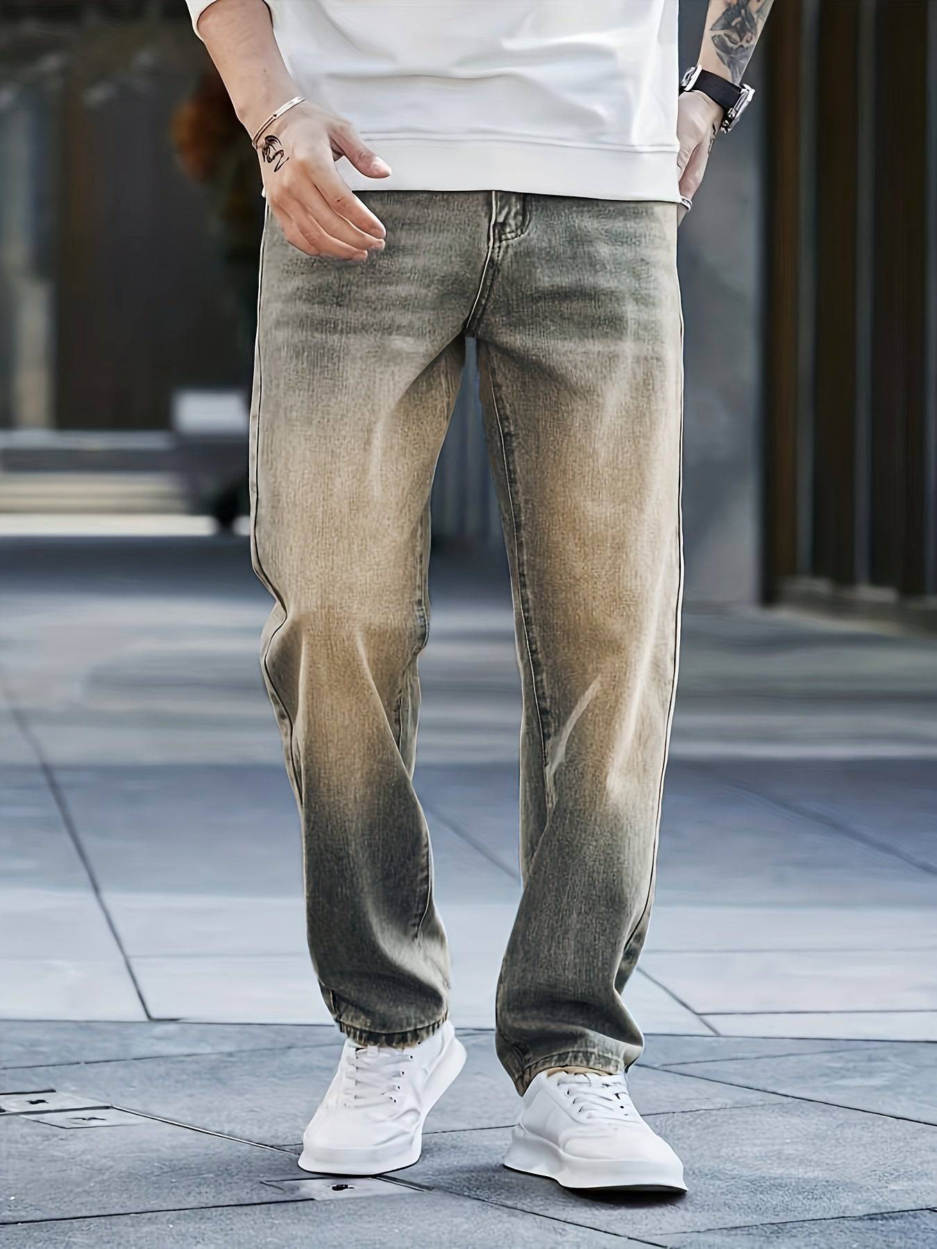 Street Style Jeans - Bequem, Lässig, Gerades Bein