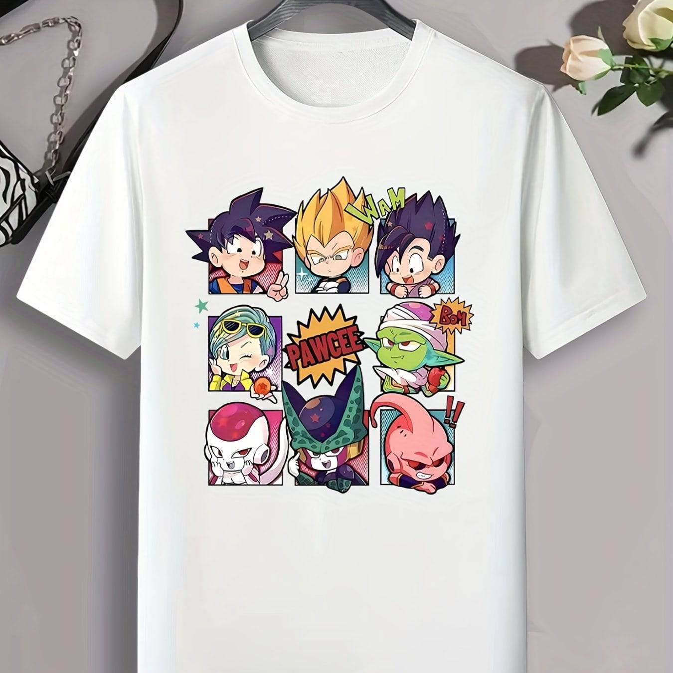 Dragon Ball Charakter T-Shirt für Herren