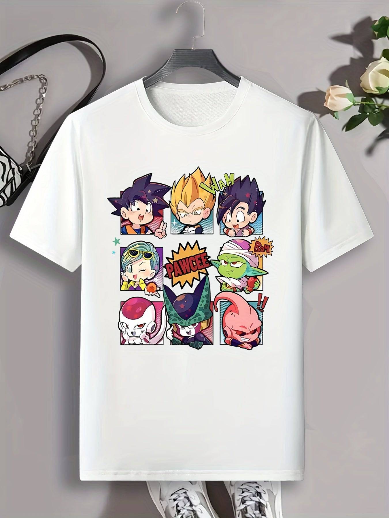 Dragon Ball Charakter T-Shirt für Herren