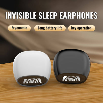 Ultraschlanke Schlaf-Ohrhörer - Unsichtbarer HD-Sound, schwerer Bass, für jedes Alter