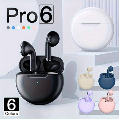 2023 New Pro6 TWS - Wasserdicht, Hi-Fi Stereo, In-Ear, Sportlich, Gaming Headset - Iphone/Android - 150mAh Ladebox - Bestes Geschenk. 

Neuer Titel: Wasserdichtes Hi-Fi Stereo In-Ear Gaming Headset