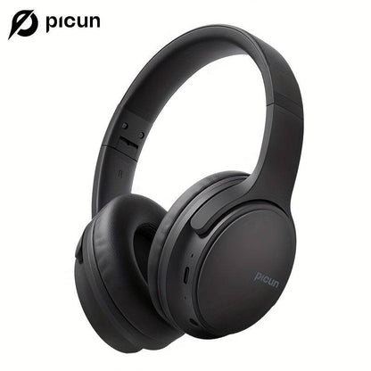 Picun Queen Wireless-Kopfhörer Over-Ear: Faltbar, 65h Wiedergabezeit (Handy, PC), Weich & Leicht