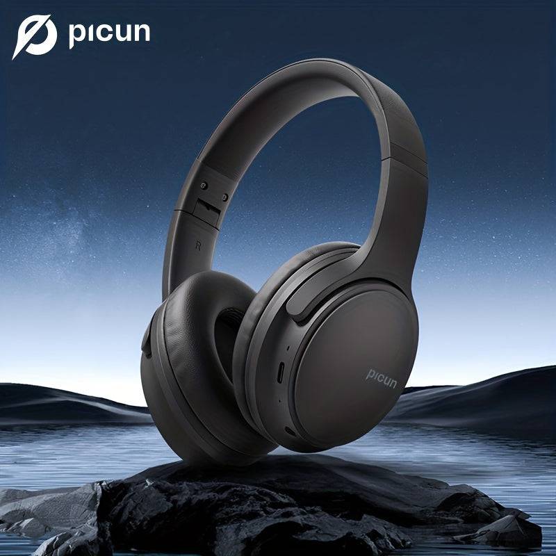 Picun Queen Wireless-Kopfhörer Over-Ear: Faltbar, 65h Wiedergabezeit (Handy, PC), Weich & Leicht