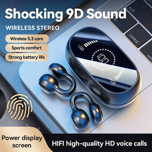 2023 M47 Clip Ear TWS - Wasserdichte Wireless-Ohrhörer für iPhone/Android - HiFi Stereo - Beste Geschenke für Männer und Frauen.