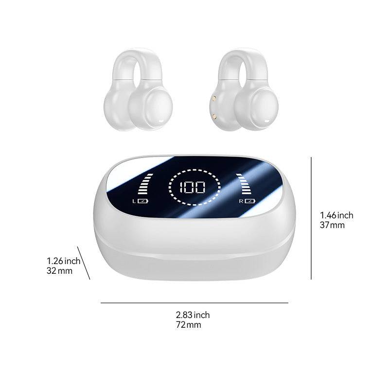 2023 M47 Clip Ear TWS - Wasserdichte Wireless-Ohrhörer für iPhone/Android - HiFi Stereo - Beste Geschenke für Männer und Frauen.