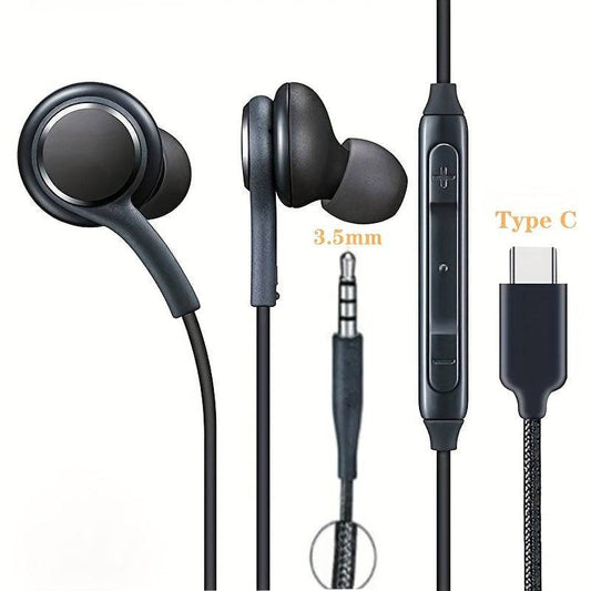 Kopfhörer In-Ear - Verkabelt, dualer Audioanschluss, hochwertiges Mikrofon