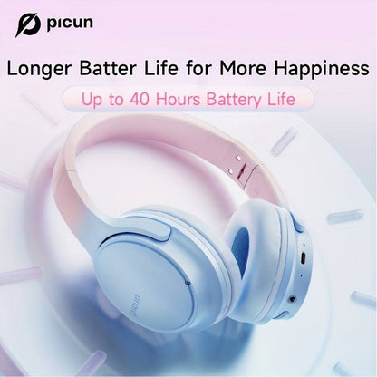 B-06 Wireless Over-Ear Kopfhörer: HD-Stereo-Klang, tiefe Bässe, 40 Stunden Spielzeit