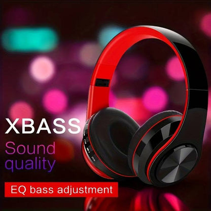 Bass Schock HD Wireless Stereo Headsets für Handy, Computer und Lernen