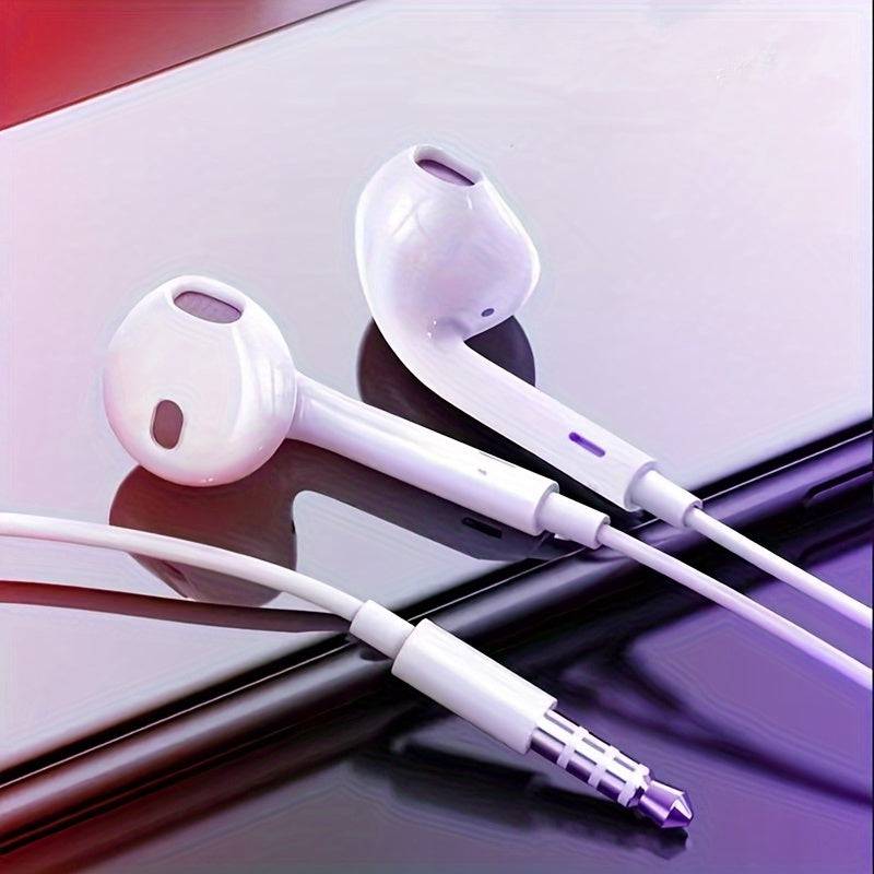 Buntes In-Ear Headset für iPhone/Android, kraftvoller Bass