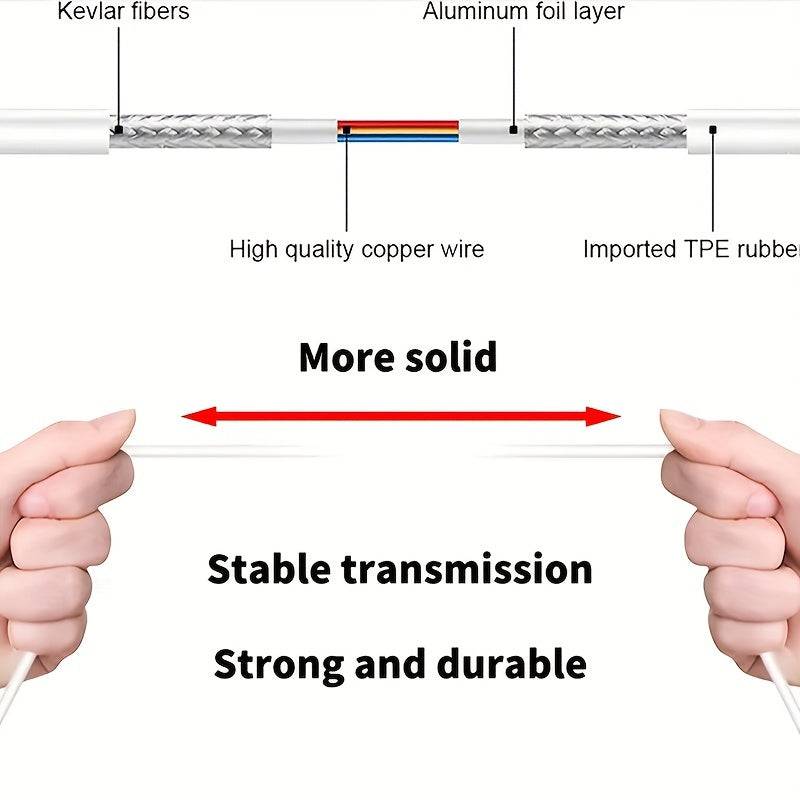 Kabelgebundene Kopfhörer Mit Mikrofon, Hochauflösende Ultra-Bass-Sound-Isolierung, In-Ear-Kopfhörer Für IPhone, IPod, IPad, Android, MP3, Samsung, Leichte Kopfhörer Mit Lautstärkeregler, 3,5-mm-Kopfhöreranschluss