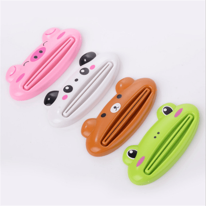 1pc, Cartoon Zahnpasta Squeezer, Zahnpasta Squeezer, Tier Plastic Zahnpasta Rolling Holder, Cartoon Tube Squeezer, Badezimmer Multi-funktionale Werkzeug, Küche Gadget, Nützliche Home Tools