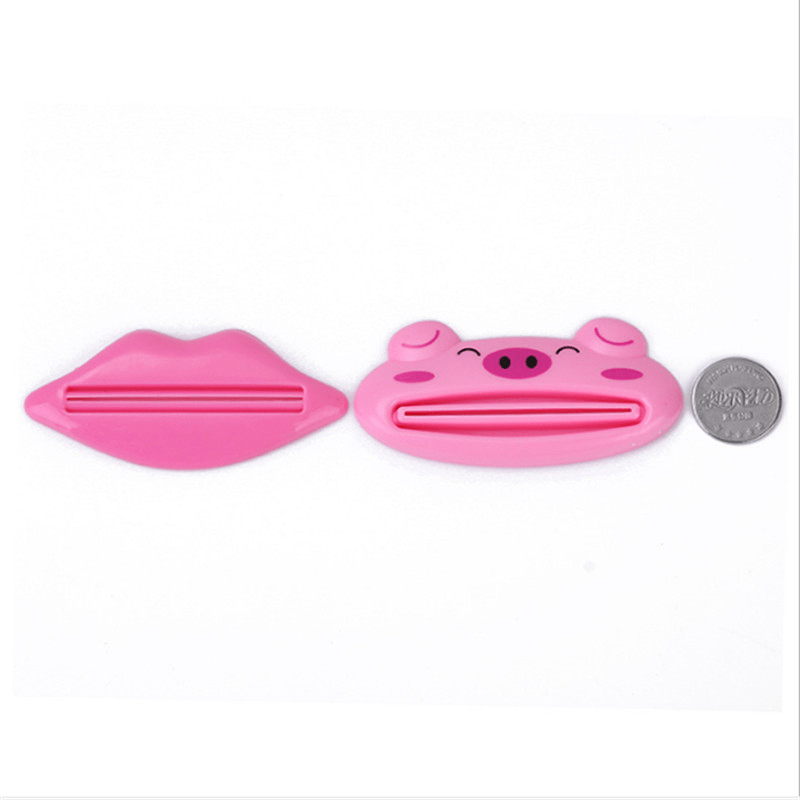 1pc, Cartoon Zahnpasta Squeezer, Zahnpasta Squeezer, Tier Plastic Zahnpasta Rolling Holder, Cartoon Tube Squeezer, Badezimmer Multi-funktionale Werkzeug, Küche Gadget, Nützliche Home Tools