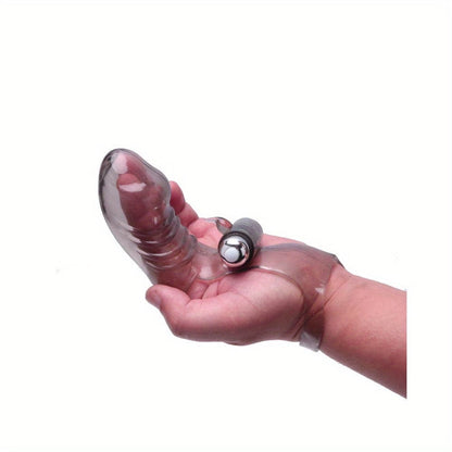 Silikon-Vibrationsring für G-Punkt-Massage, Masturbation und Vergnügen