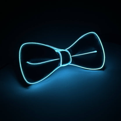 Halloween-Leucht-LED-Neon-Fliege für Karneval, Party, Weihnachten - ein leuchtendes Highlight!