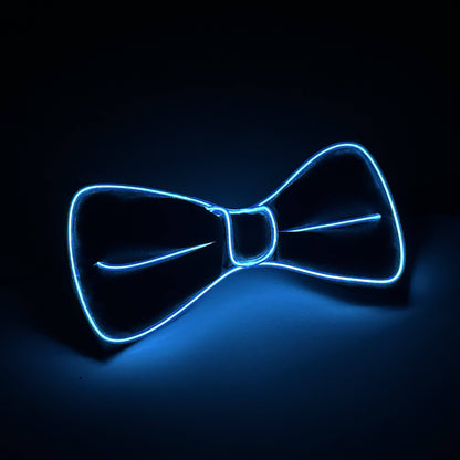 Halloween-Leucht-LED-Neon-Fliege für Karneval, Party, Weihnachten - ein leuchtendes Highlight!