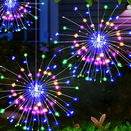 90 LED Feuerwerk Lichter - perfekt für Neujahr, Feiern und Geburtstage!