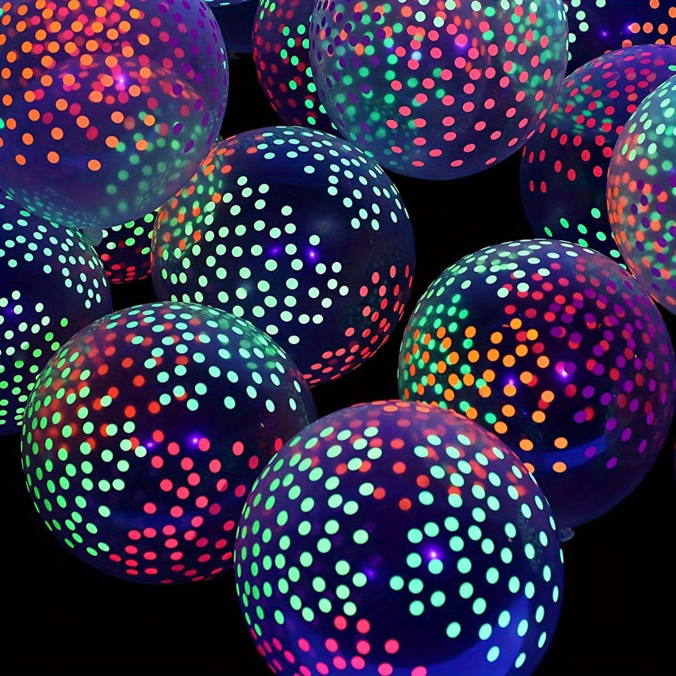 "10/20/30 Stück Neon-Latexballons - Vielseitige Festdekoration"