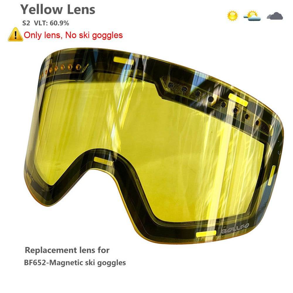 Skibrille: Magnetisch, Beschlagfrei, UV400 - Für Männer & Frauen