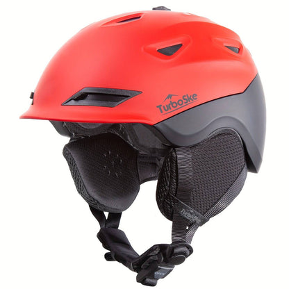 TurboSke 1pc Skihelm, Snowboardhelm - Aktive Ventilation, Audio-kompatibel, Sicherheitsstandard ASTM - Luxuriöser Schneesporthelm für alle.