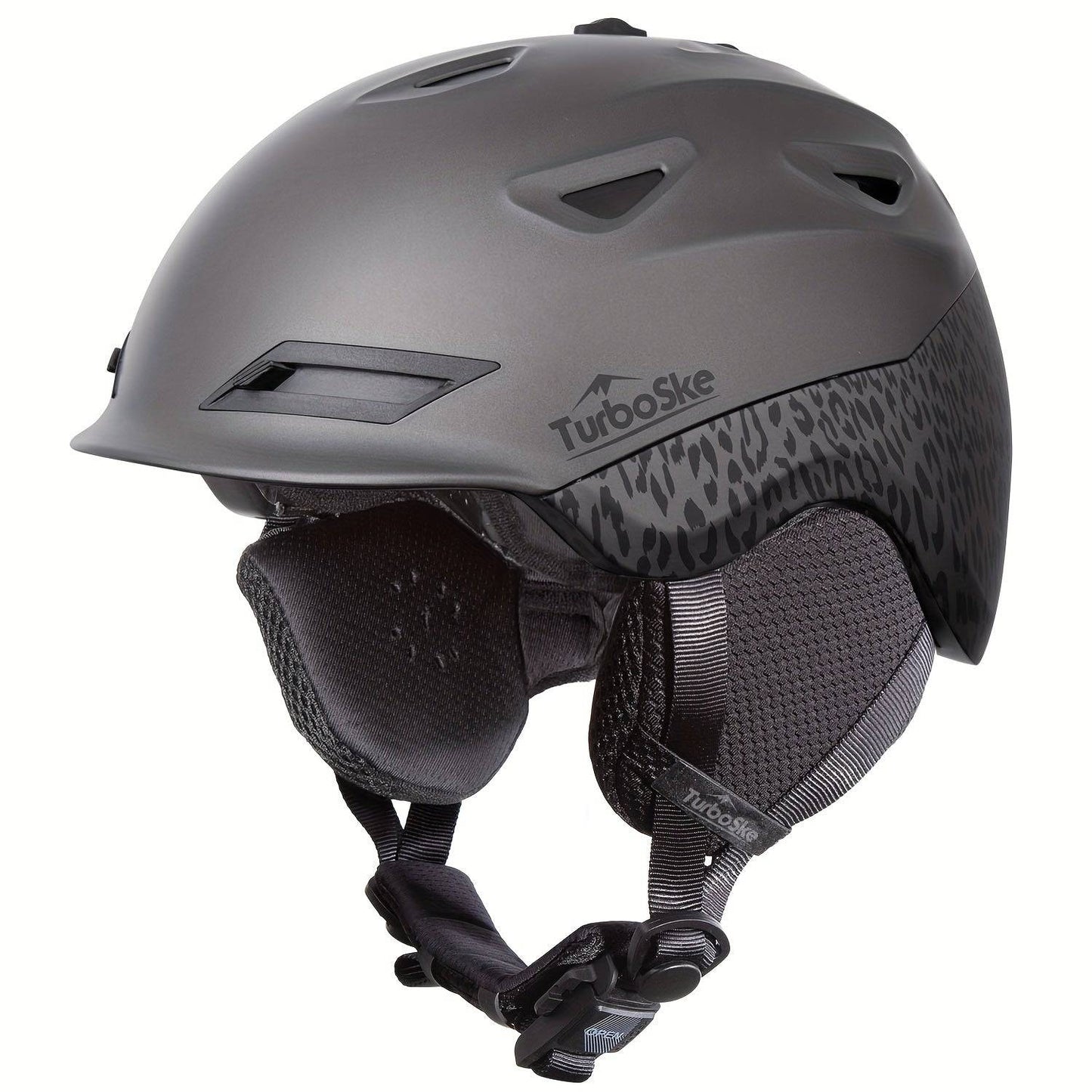 TurboSke 1pc Skihelm, Snowboardhelm - Aktive Ventilation, Audio-kompatibel, Sicherheitsstandard ASTM - Luxuriöser Schneesporthelm für alle.