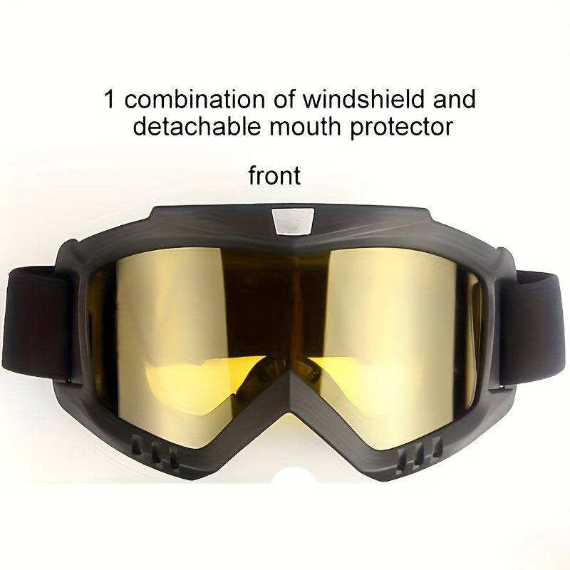 Winter-Skibrille mit UV-Schutz und winddichtem Design