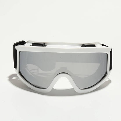 SSPV 1pc Skibrille für Männer und Frauen - Weich, bequem, verstellbar, schlagfest, belüftet, wind- und sandfest!