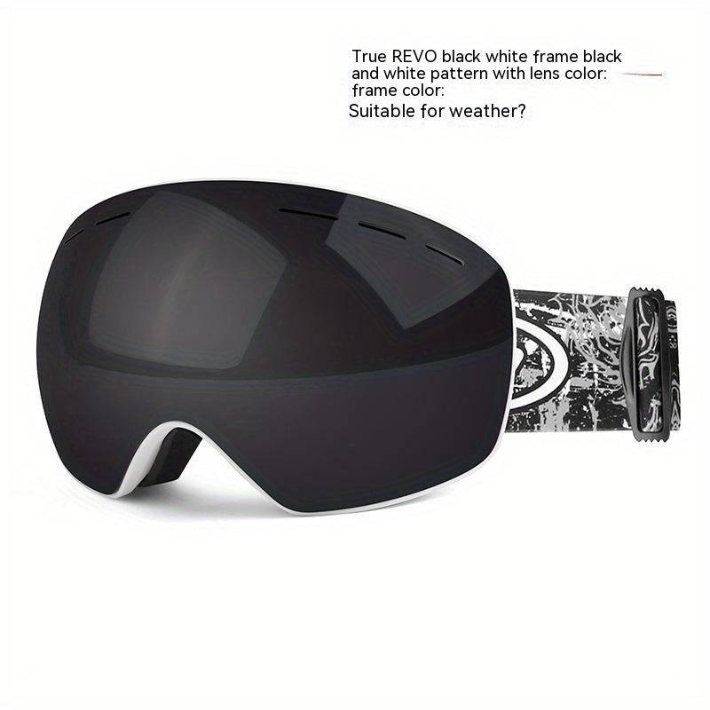 Double-Layer Anti-Fog Skibrille - für klares Sehen beim Skifahren (10 Wörter)